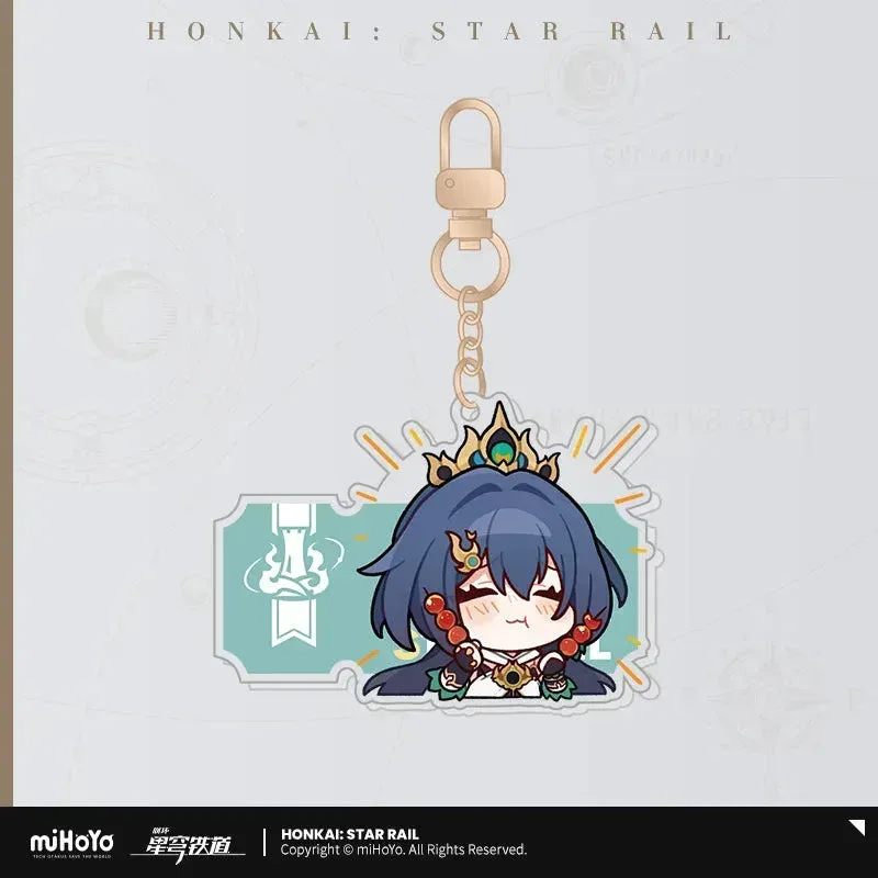 Honkai: Star Rail Pom-Pom Exhibition Series Acrylic Keychain - Image 34