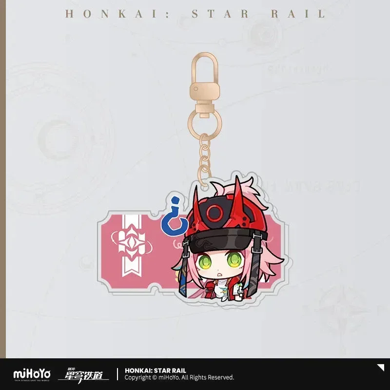 Honkai: Star Rail Pom-Pom Exhibition Series Acrylic Keychain - Image 40