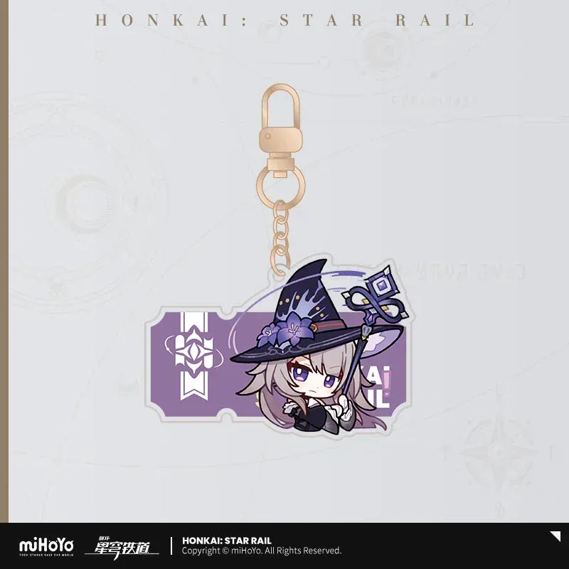 Honkai: Star Rail Pom-Pom Exhibition Series Acrylic Keychain - Image 43