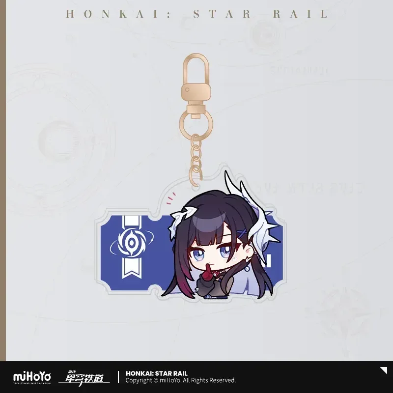 Honkai: Star Rail Pom-Pom Exhibition Series Acrylic Keychain - Image 49