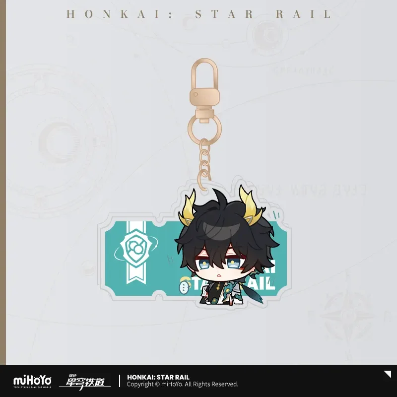 Honkai: Star Rail Pom-Pom Exhibition Series Acrylic Keychain - Image 55