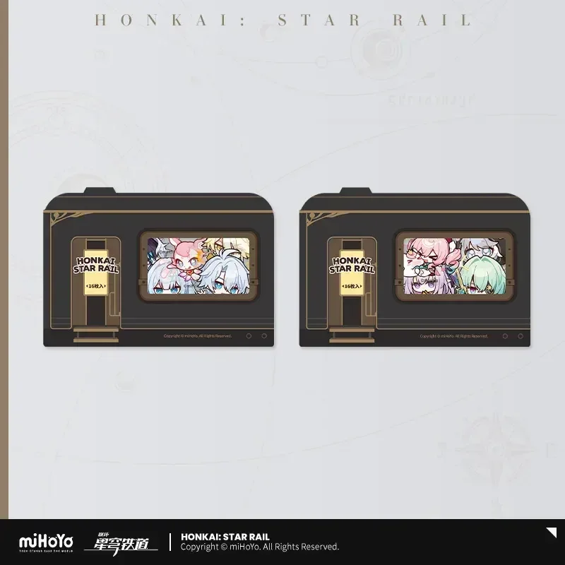 Honkai: Star Rail Pom-Pom Exhibition Series Chibi Sticker Box