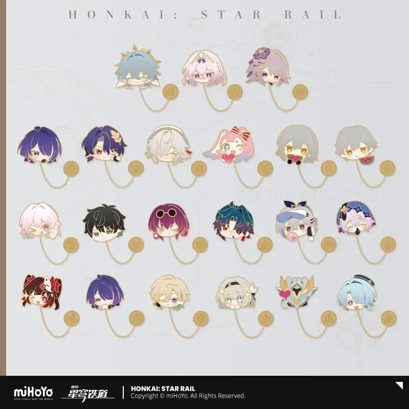 Honkai: Star Rail Pom-Pom Exhibition Series Metal Badge