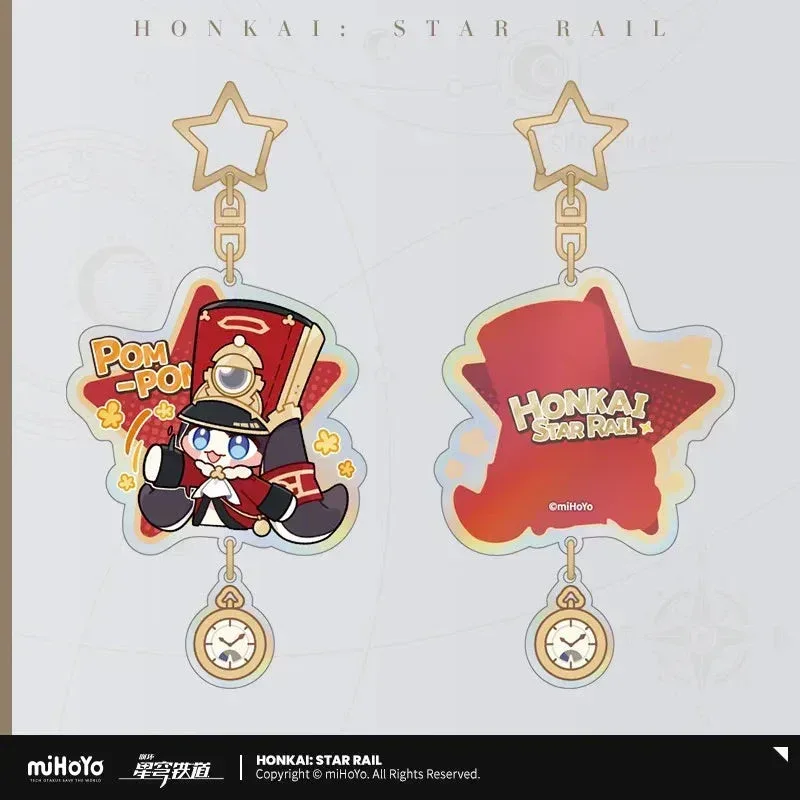 Honkai: Star Rail Pom-Pom Exhibition Series Pom-Pom Acrylic Keychain - Image 3