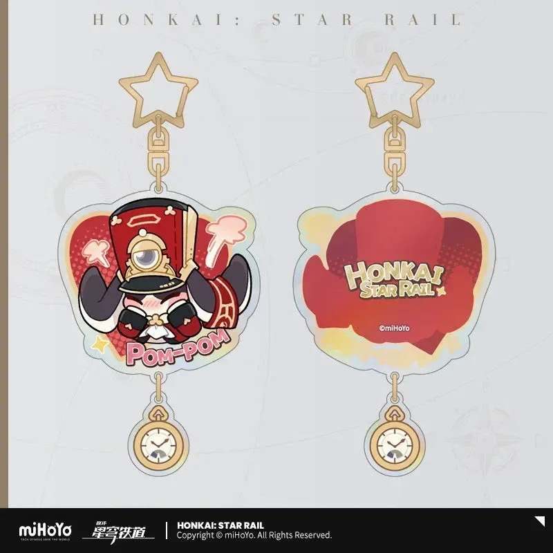Honkai: Star Rail Pom-Pom Exhibition Series Pom-Pom Acrylic Keychain - Image 4