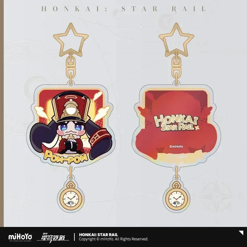 Honkai: Star Rail Pom-Pom Exhibition Series Pom-Pom Acrylic Keychain - Image 5