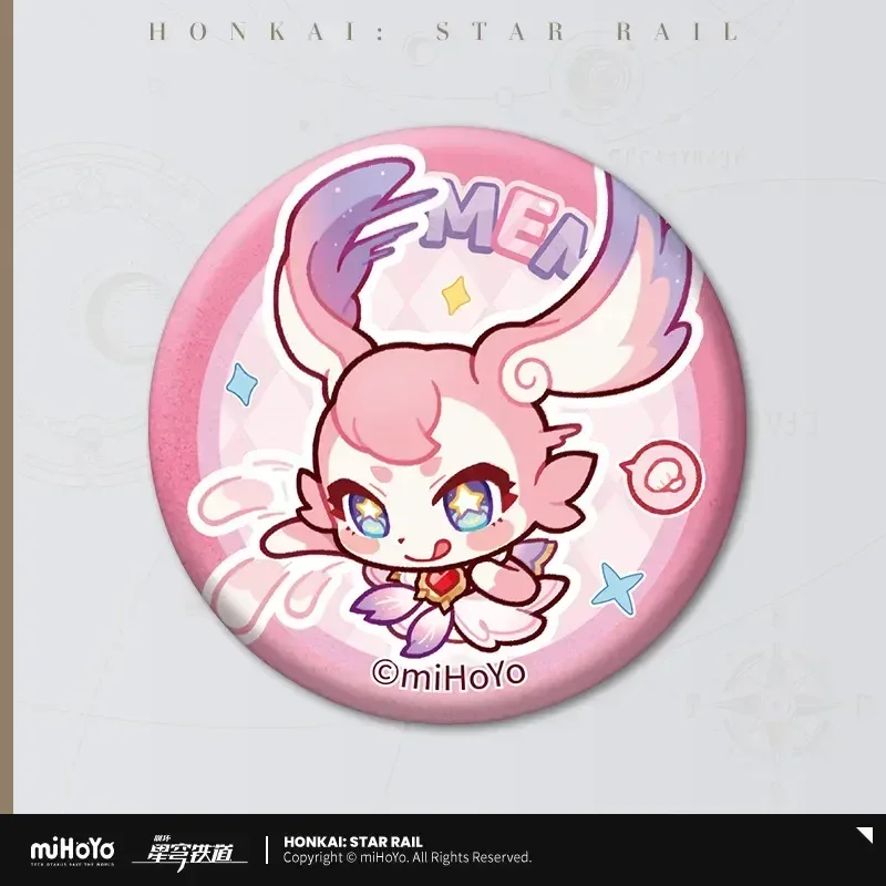 Honkai: Star Rail Pom-Pom Exhibition Series Pom-Pom Mini Tinplate Badge Set - Image 3