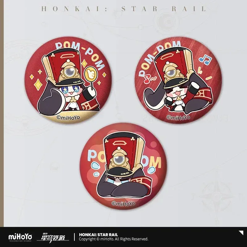 Honkai: Star Rail Pom-Pom Exhibition Series Pom-Pom Mini Tinplate Badge Set - Image 4
