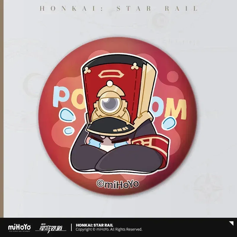 Honkai: Star Rail Pom-Pom Exhibition Series Pom-Pom Mini Tinplate Badge Set - Image 7