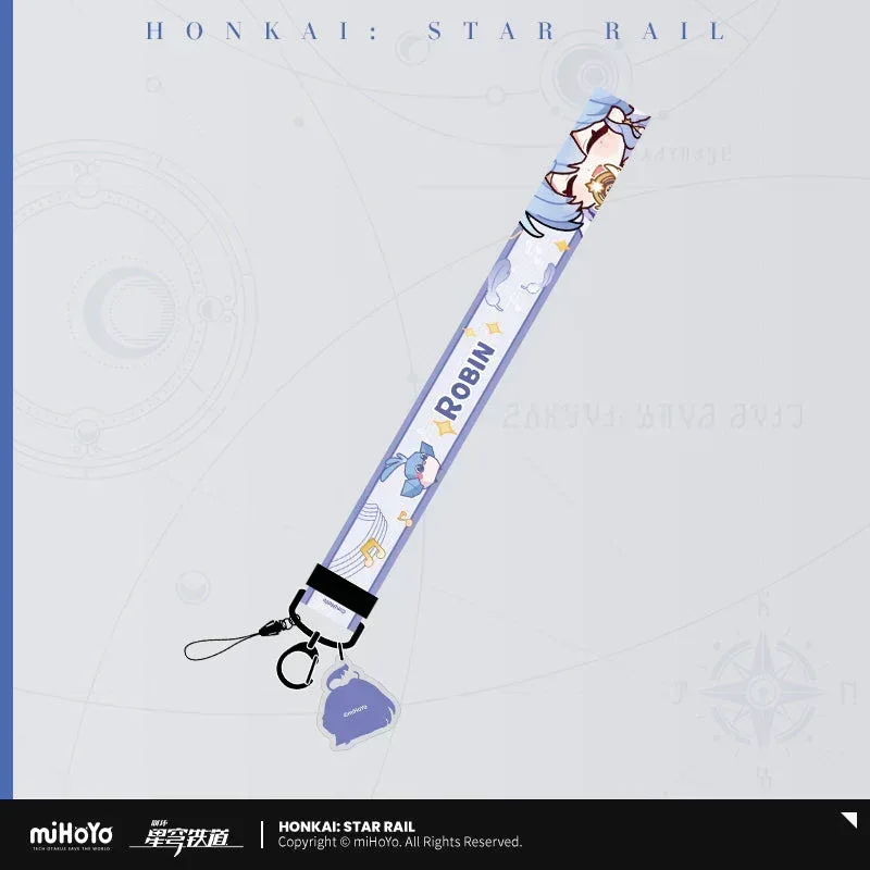Honkai: Star Rail Pom-Pom Exhibition Series Robin Phone Lanyard (Not For Sale) - Image 2