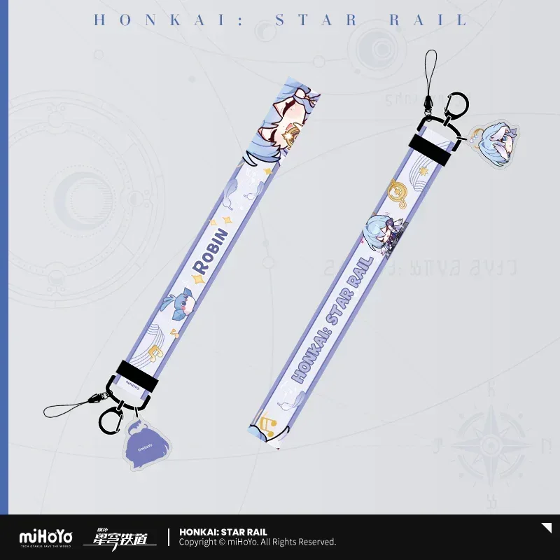 Honkai: Star Rail Pom-Pom Exhibition Series Robin Phone Lanyard (Not For Sale) - Image 4