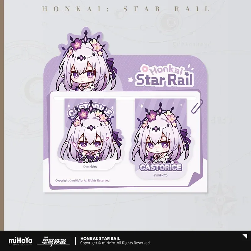 Honkai: Star Rail Pom-Pom Exhibition Series Soft Magnetic Bookmark Set - Image 19