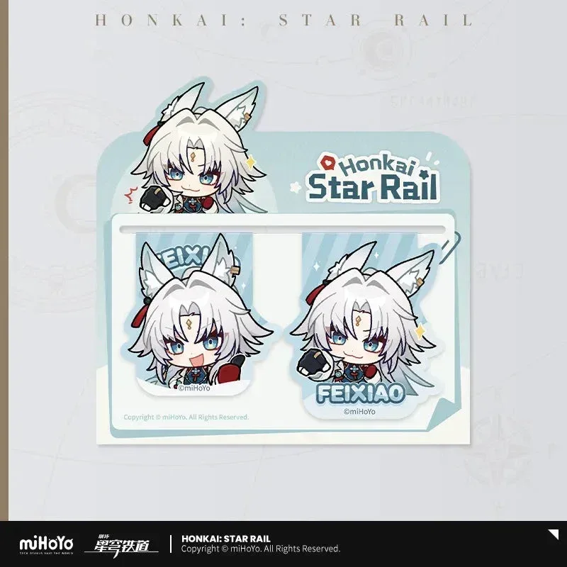 Honkai: Star Rail Pom-Pom Exhibition Series Soft Magnetic Bookmark Set - Image 4