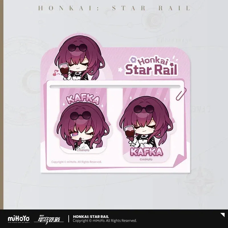 Honkai: Star Rail Pom-Pom Exhibition Series Soft Magnetic Bookmark Set - Image 6