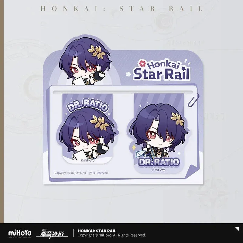 Honkai: Star Rail Pom-Pom Exhibition Series Soft Magnetic Bookmark Set - Image 7