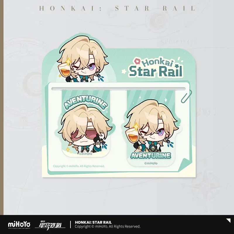 Honkai: Star Rail Pom-Pom Exhibition Series Soft Magnetic Bookmark Set - Image 8
