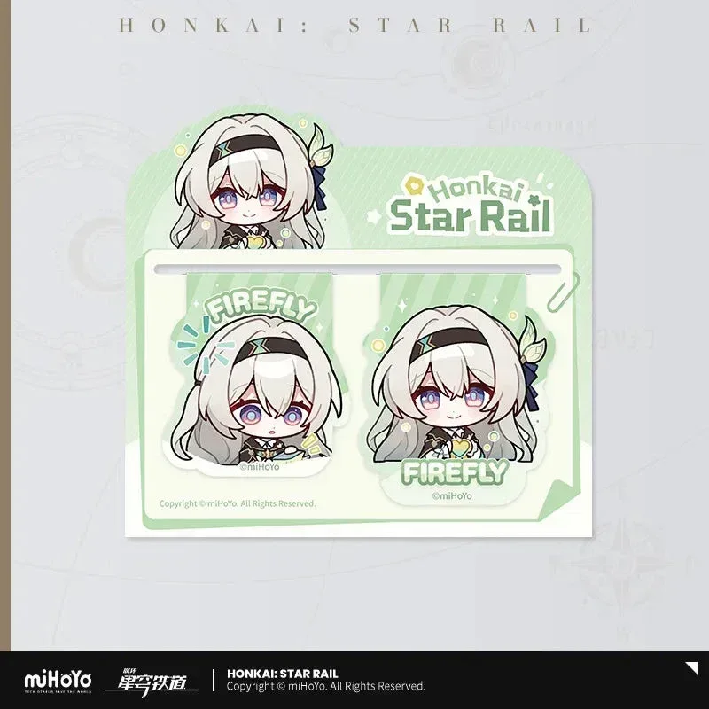 Honkai: Star Rail Pom-Pom Exhibition Series Soft Magnetic Bookmark Set - Image 9