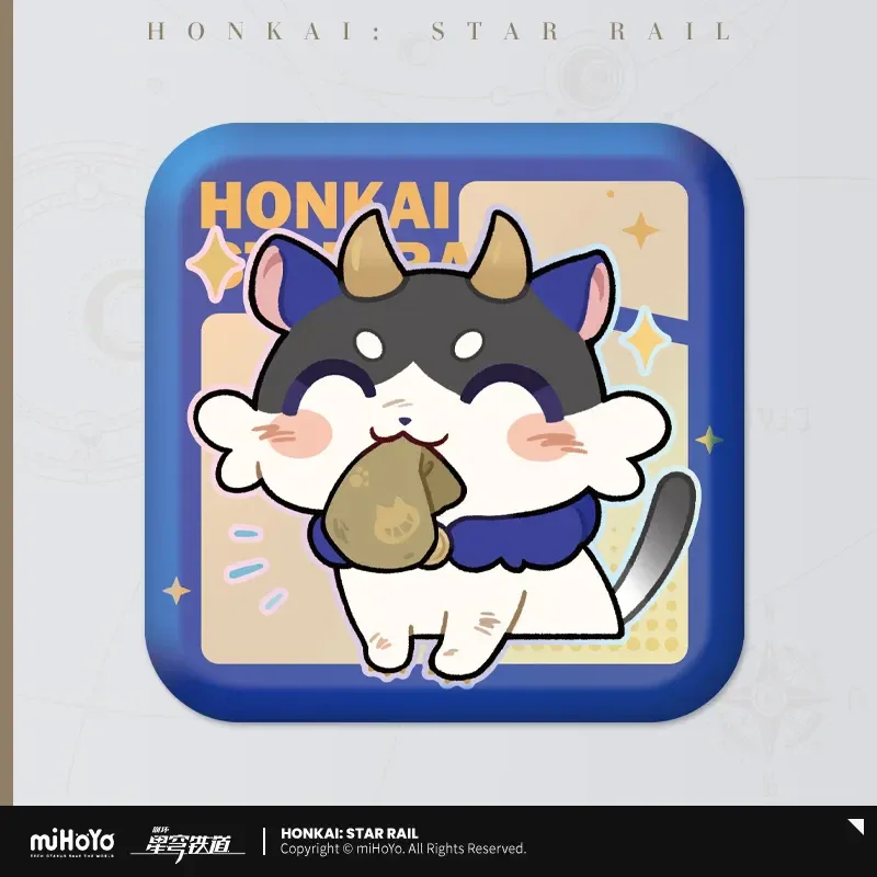 Honkai: Star Rail Pom-Pom Exhibition Series Square Tinplate Badge - Image 102