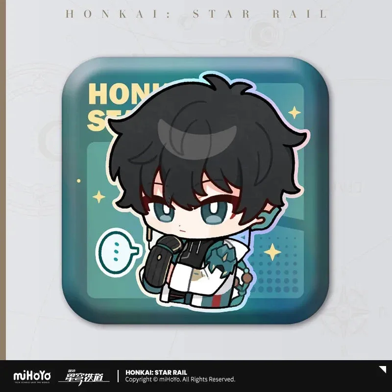 Honkai: Star Rail Pom-Pom Exhibition Series Square Tinplate Badge - Image 15