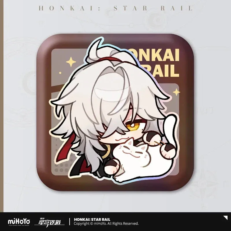 Honkai: Star Rail Pom-Pom Exhibition Series Square Tinplate Badge - Image 20