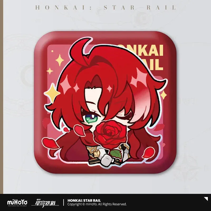 Honkai: Star Rail Pom-Pom Exhibition Series Square Tinplate Badge - Image 29
