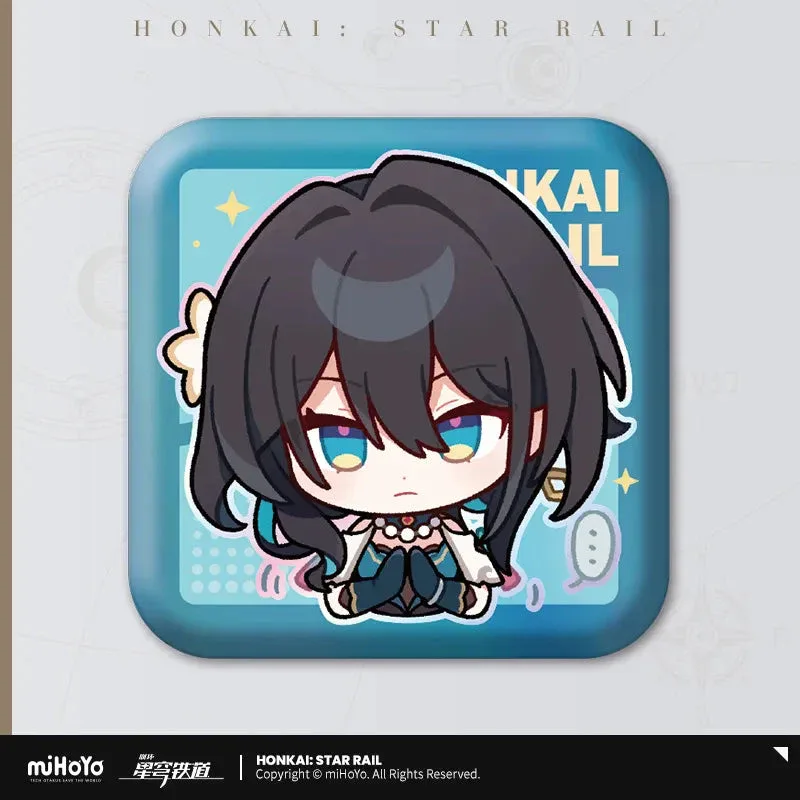 Honkai: Star Rail Pom-Pom Exhibition Series Square Tinplate Badge - Image 30
