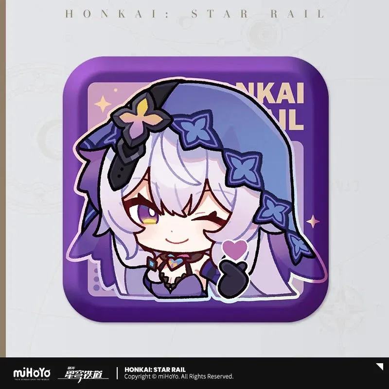 Honkai: Star Rail Pom-Pom Exhibition Series Square Tinplate Badge - Image 32