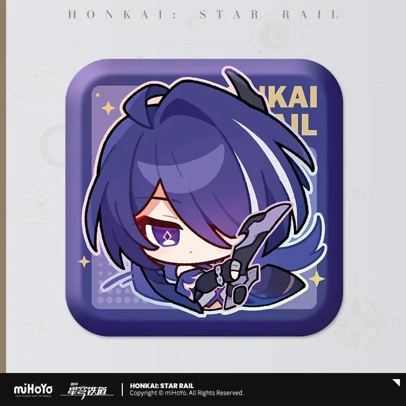 Honkai: Star Rail Pom-Pom Exhibition Series Square Tinplate Badge - Image 35