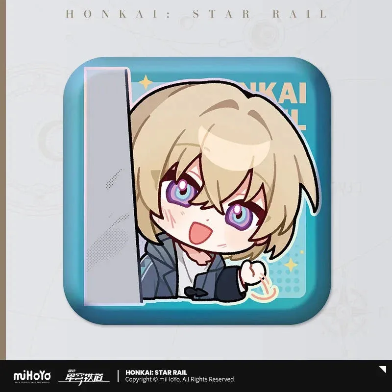 Honkai: Star Rail Pom-Pom Exhibition Series Square Tinplate Badge - Image 37