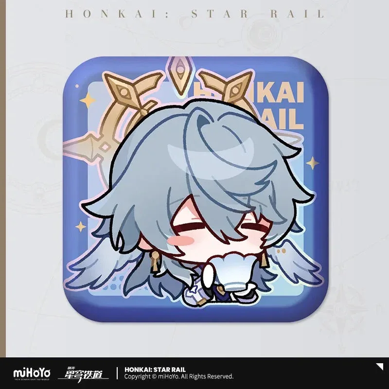 Honkai: Star Rail Pom-Pom Exhibition Series Square Tinplate Badge - Image 38