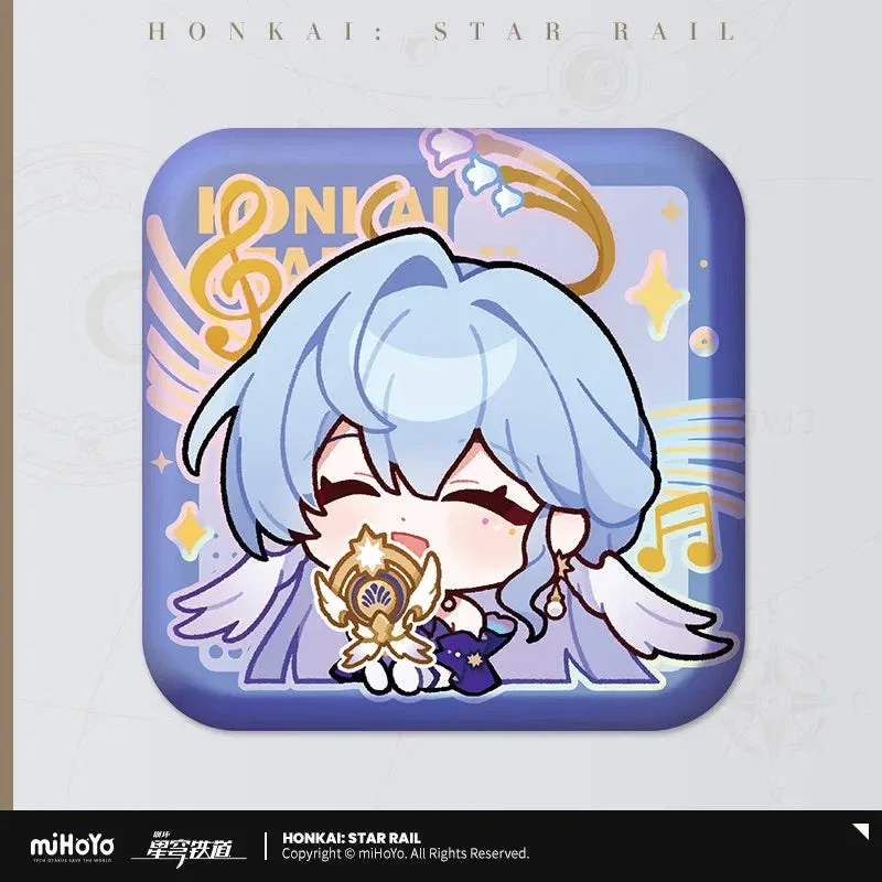 Honkai: Star Rail Pom-Pom Exhibition Series Square Tinplate Badge - Image 39