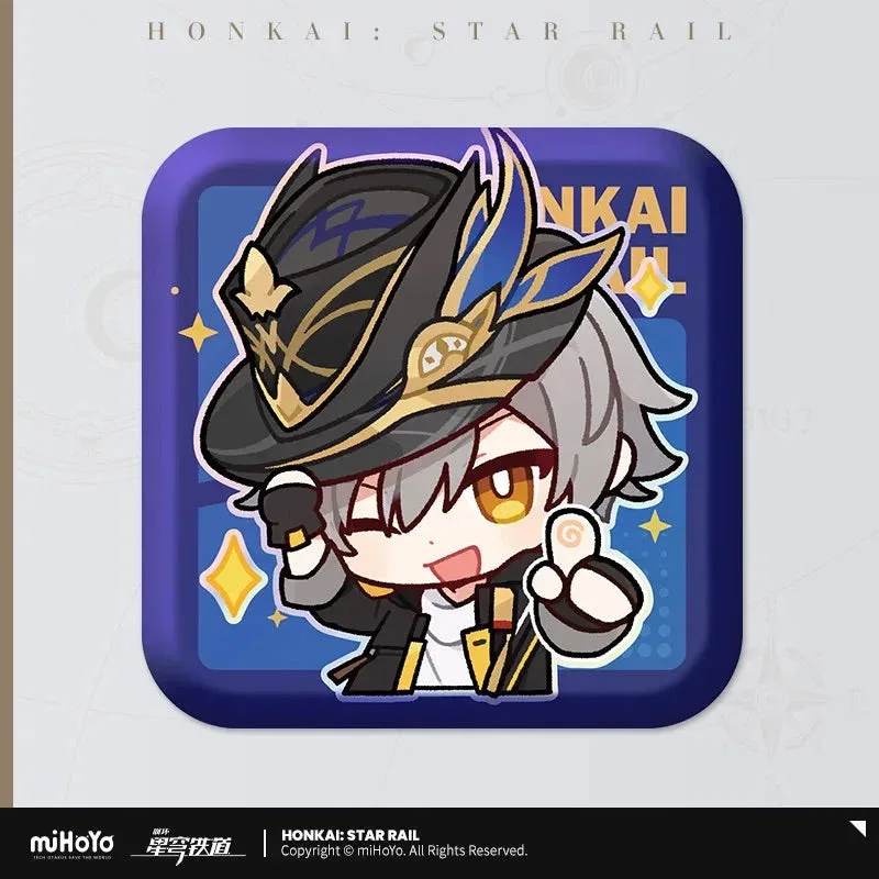 Honkai: Star Rail Pom-Pom Exhibition Series Square Tinplate Badge - Image 41