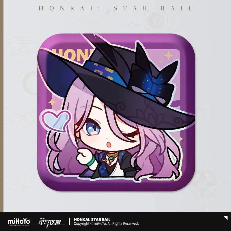 Honkai: Star Rail Pom-Pom Exhibition Series Square Tinplate Badge - Image 46