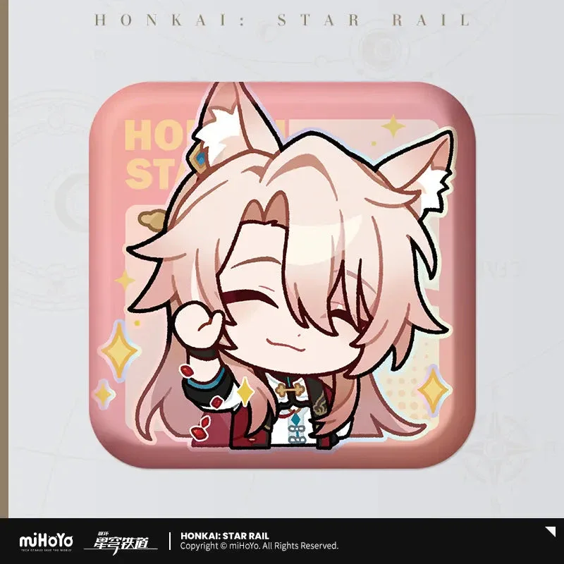 Honkai: Star Rail Pom-Pom Exhibition Series Square Tinplate Badge - Image 48