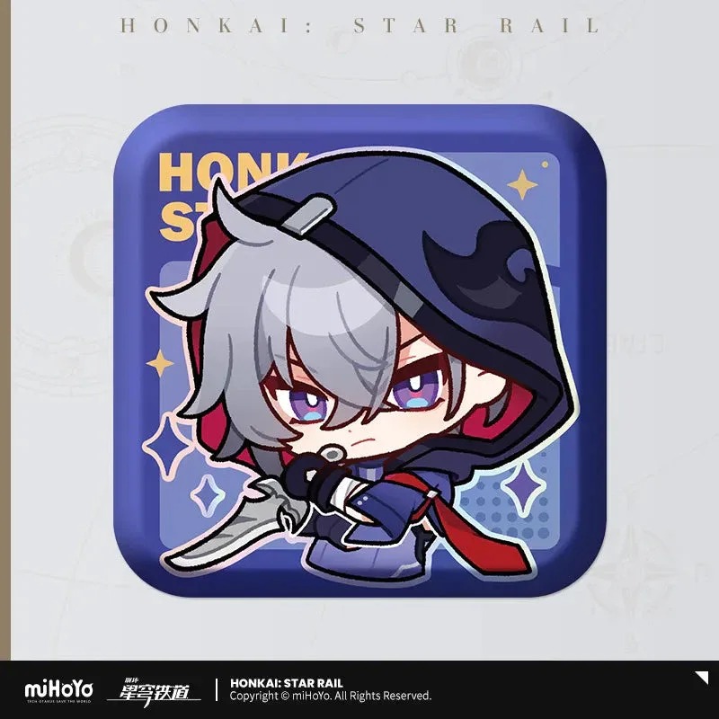Honkai: Star Rail Pom-Pom Exhibition Series Square Tinplate Badge - Image 51