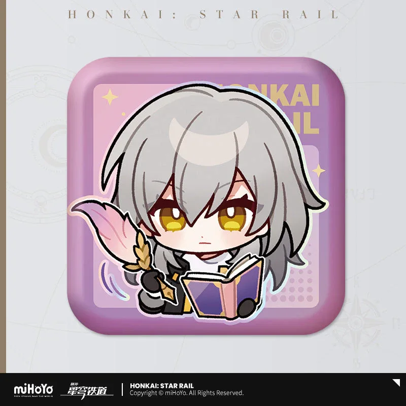 Honkai: Star Rail Pom-Pom Exhibition Series Square Tinplate Badge - Image 61