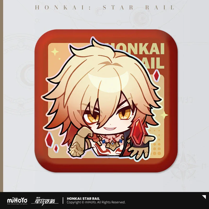 Honkai: Star Rail Pom-Pom Exhibition Series Square Tinplate Badge - Image 64