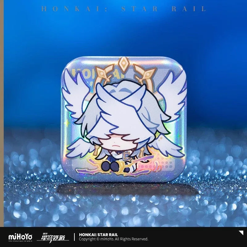 Honkai: Star Rail Pom-Pom Exhibition Series Square Tinplate Badge - Image 7