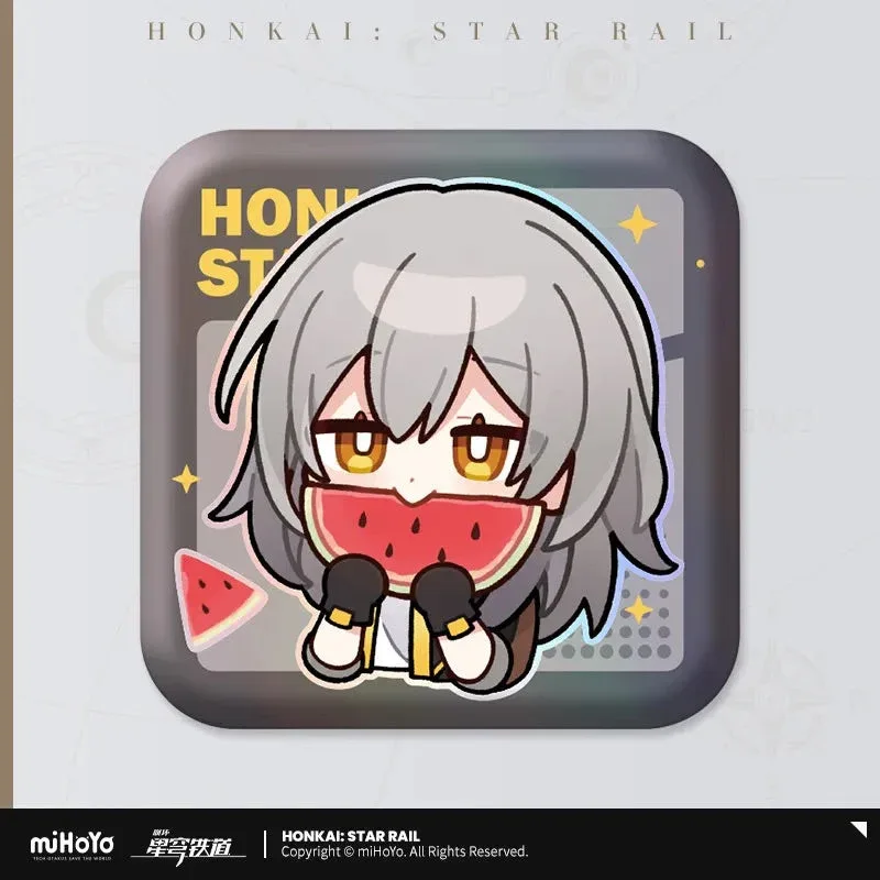 Honkai: Star Rail Pom-Pom Exhibition Series Square Tinplate Badge - Image 9