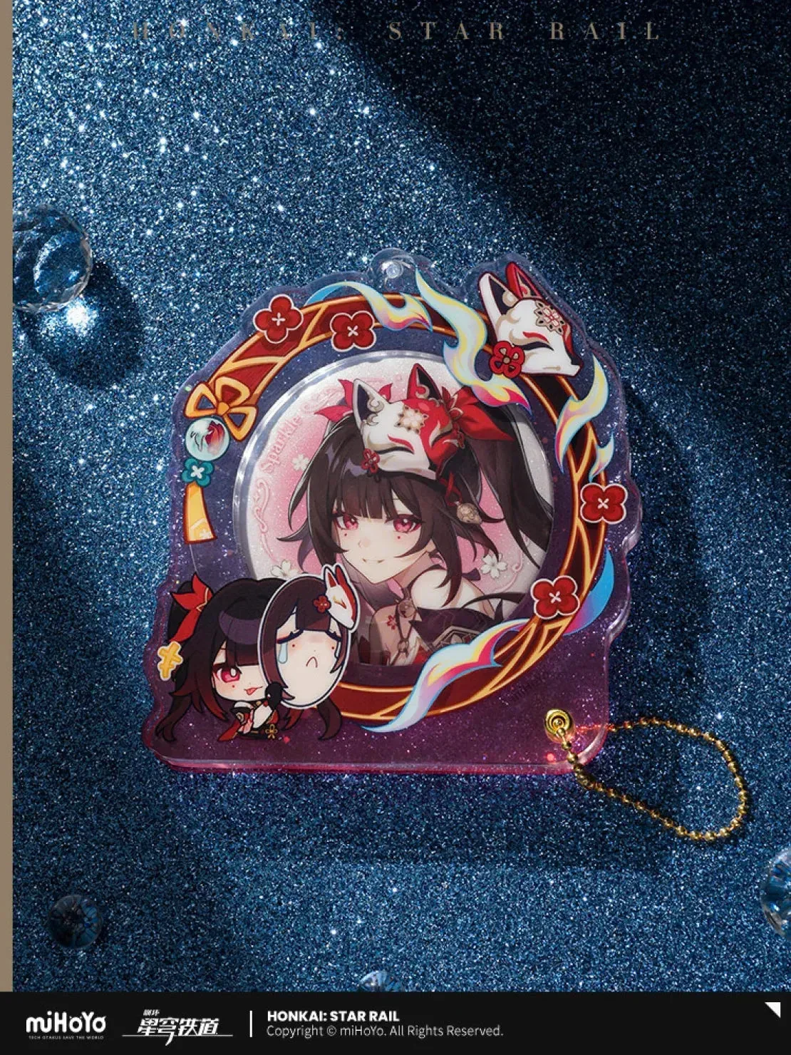 Honkai: Star Rail Pom-Pom Gallery Series Acrylic Badge Storage Case - Image 4
