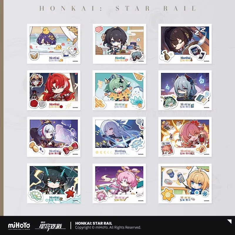 Honkai: Star Rail Pom-Pom Photo Album Series Imitation Film Card Vol.2 Mystery Box - Image 5