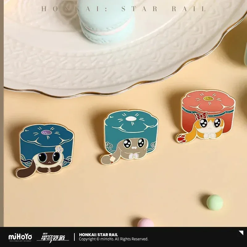 Honkai: Star Rail Ruan Mei Creations Exotic Pets Collection Series Metal Badge - Image 4