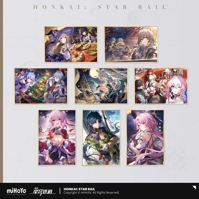Honkai: Star Rail Stellar Celebration Series PET Shikishi Cardboard