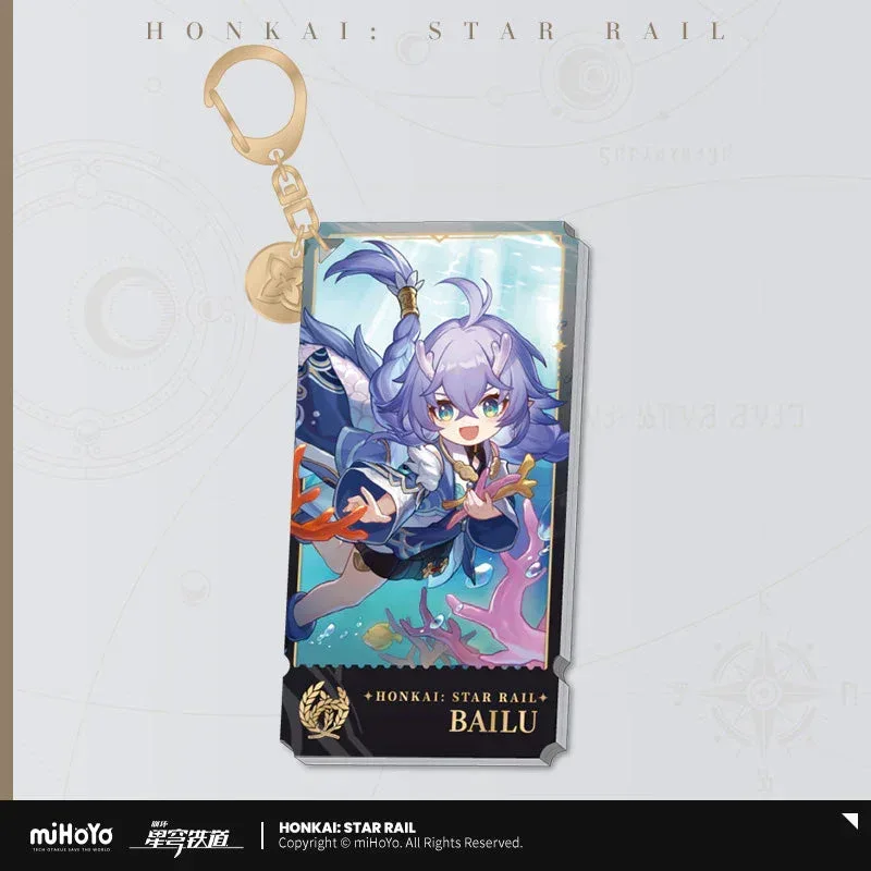 Honkai: Star Rail The Abundance Character Warp Artwork Acrylic Keychain - Image 3