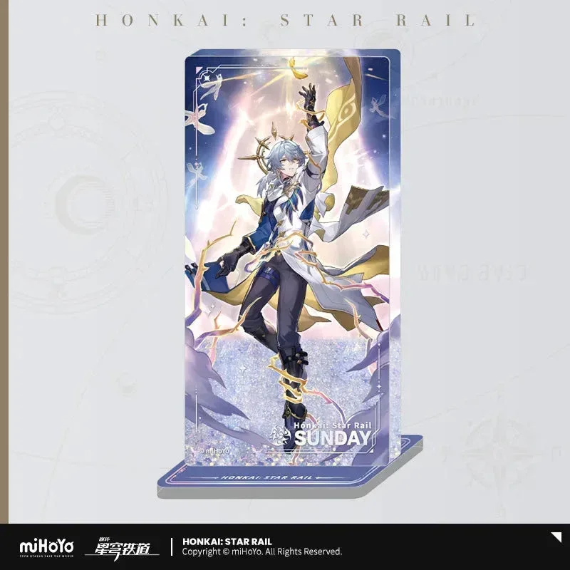 Honkai: Star Rail The Destruction Character Warp Artwork Acrylic Glitter Quicksand Stand Decoration - Image 3