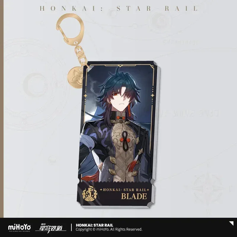 Honkai: Star Rail The Destruction Character Warp Artwork Acrylic Keychain - Image 7