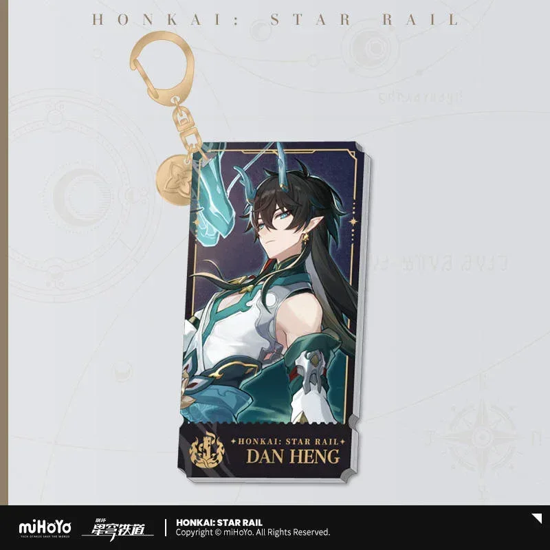 Honkai: Star Rail The Destruction Character Warp Artwork Acrylic Keychain - Image 8