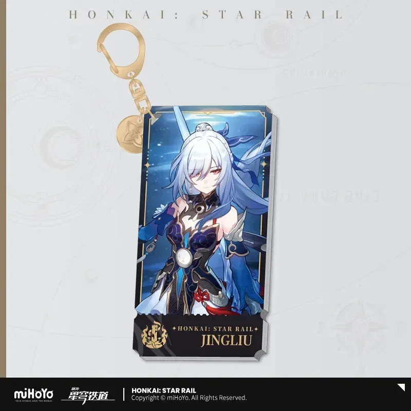 Honkai: Star Rail The Destruction Character Warp Artwork Acrylic Keychain - Image 9