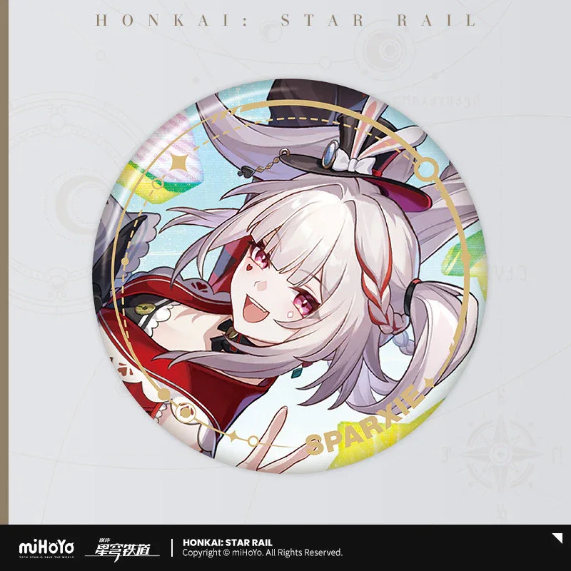 Honkai: Star Rail The Elation Character Warp Artwork Tinplate Badge - Image 2