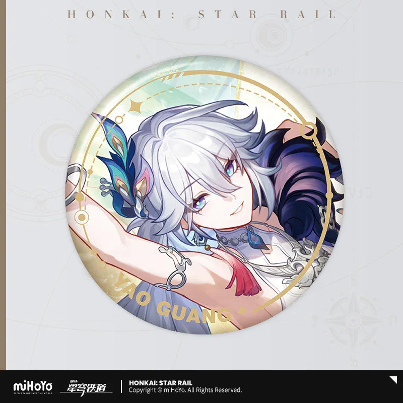 Honkai: Star Rail The Elation Character Warp Artwork Tinplate Badge - Image 3